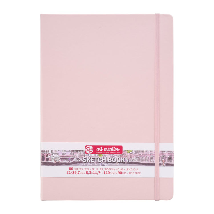 Talens art création carnet de croquis rose pastel 21 x 29,7 cm 140 g 80 feuilles
