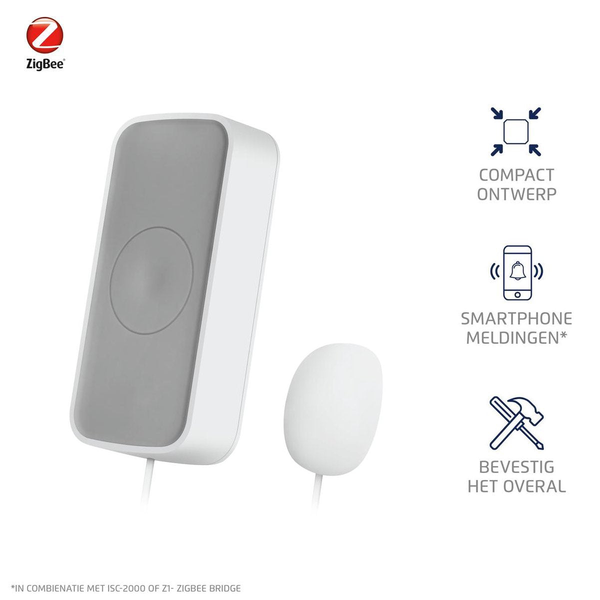Cliquez sur Smart Wireless LekkageMelder ZWLD-100