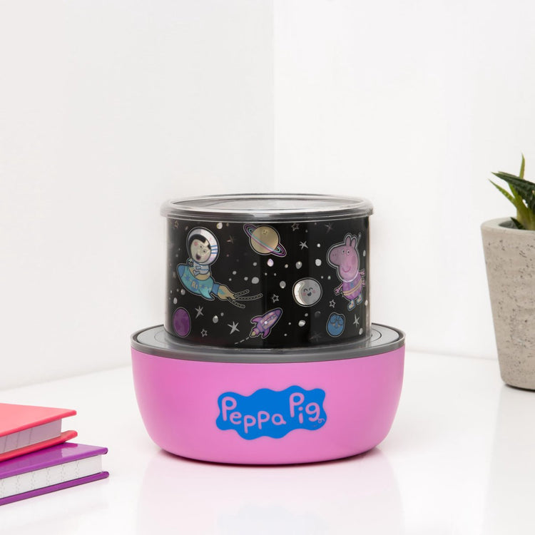 Paladone Peppa Pig Lampe de projection – Lampe de projecteur sous licence officielle avec sons, scènes modifiables, 4 modes d'éclairage, veilleuse apaisante pour l'heure du coucher –