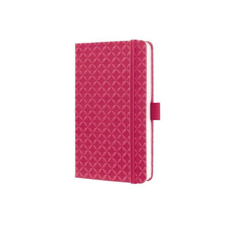 Sigel - carnet - jolie flair - a6 - couverture rigide - 174 pages - ligne - papier 80 grammes - rose fuchsia - si-jn104