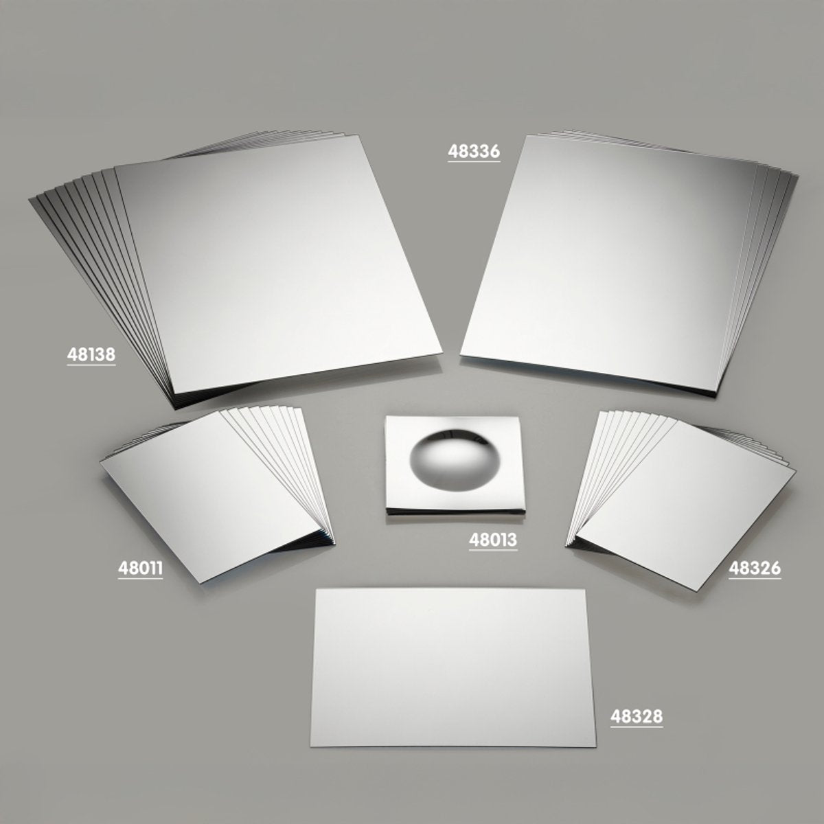 Tickit miroir double face jouets éducatifs plastique 150x100mm.