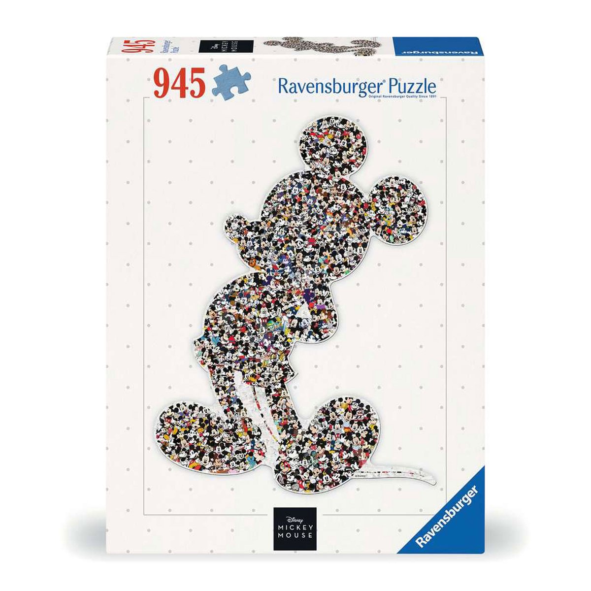 Ravensburger - Disney Mickey Mouse - en forme de Mickey - 940 pièces