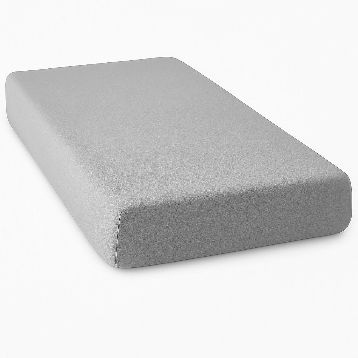 Vtwonen - coton - drap-housse - 90x200cm - gris