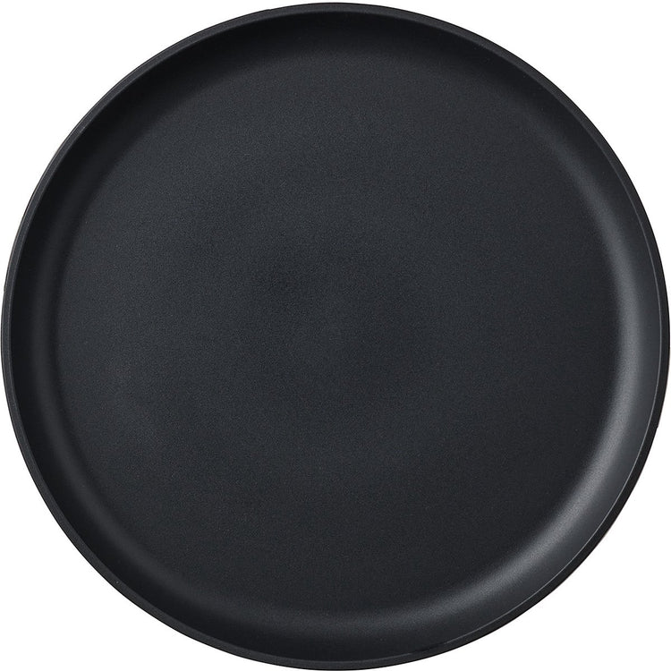 Assiette petit-déjeuner Mepal silueta – 23 cm – assiettes de camping – nordique noir