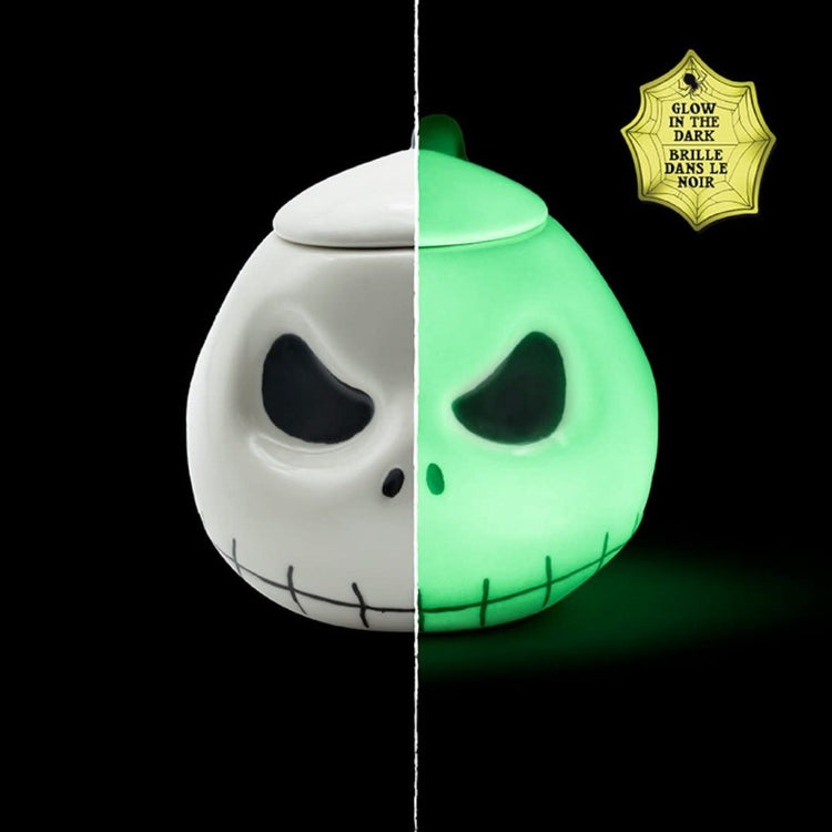 L'Étrange Noël de Monsieur Jack 3d (lueur dans le noir) tête unisexe - multicolore - standard