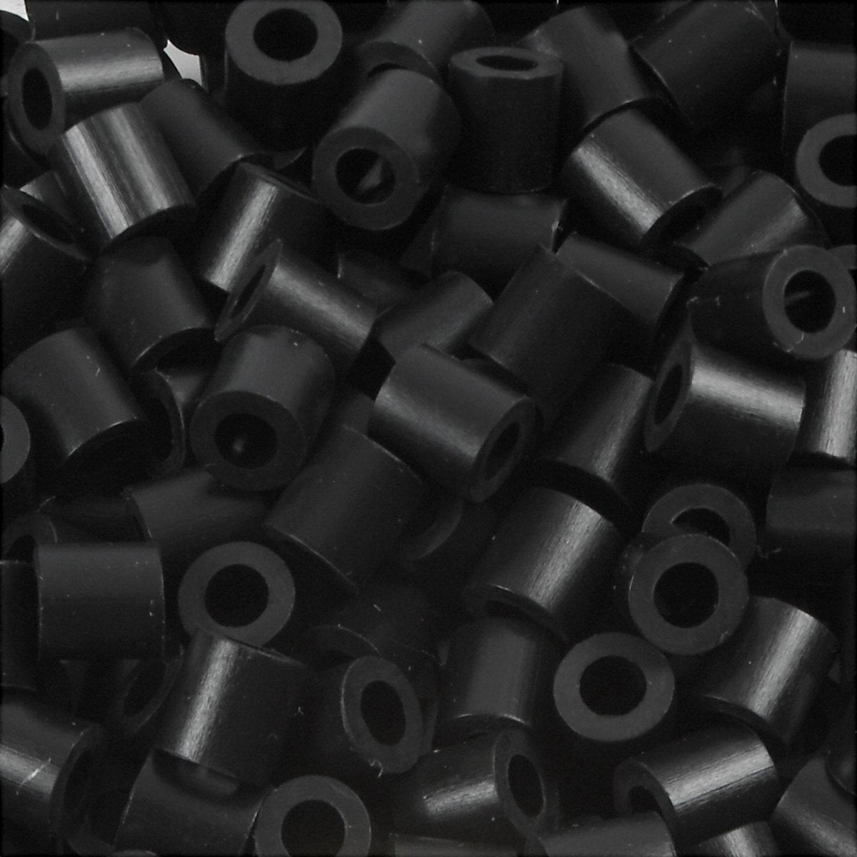 Perles à repasser Nabbi, dim. 5x5 mm, diamètre intérieur 2,5 mm, moyen, noir (32220), 6000 pièces 1 boîte