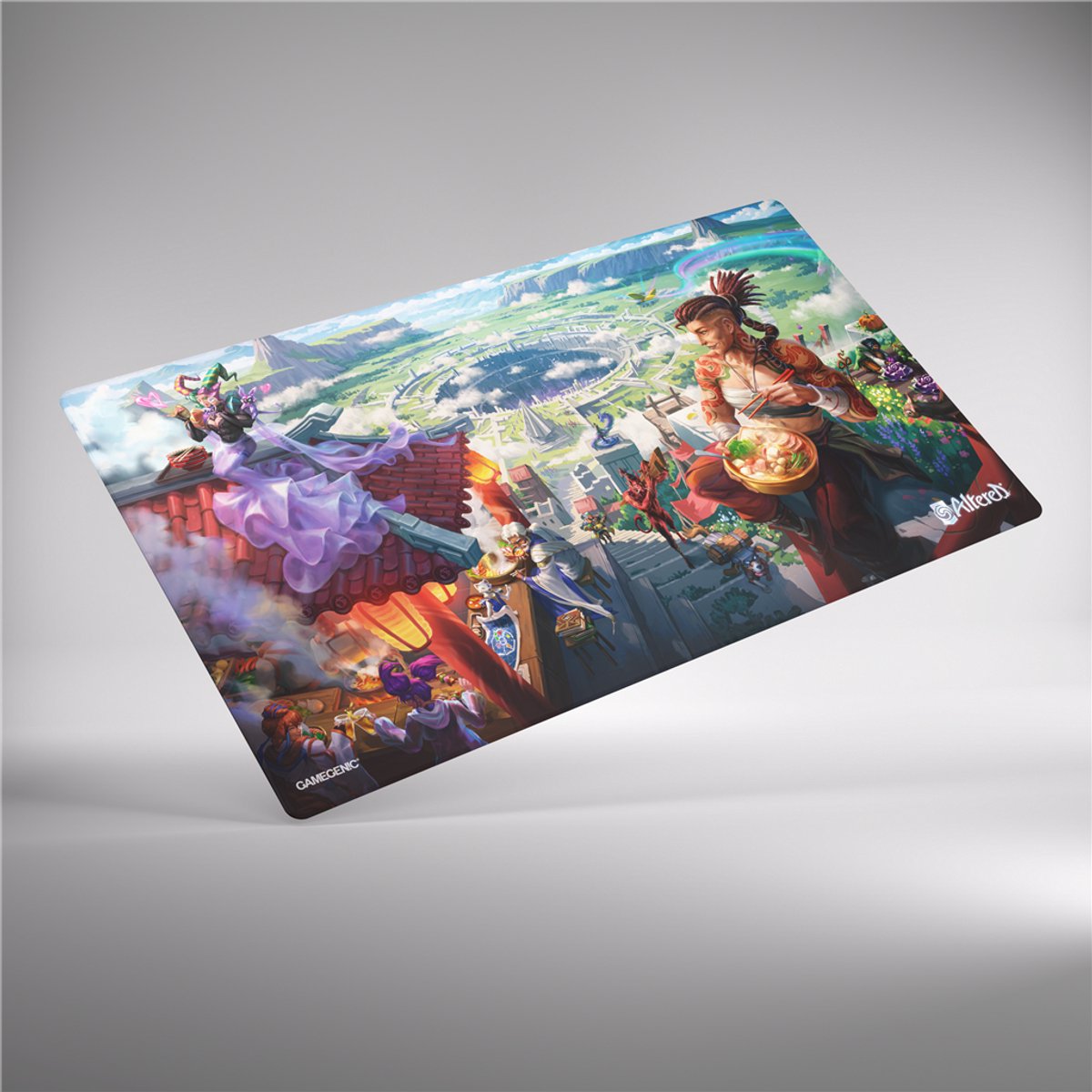 Gamegenic - tapis de jeu principal modifié : premier avant-poste - pour les TCG modifiés et autres - set 3
