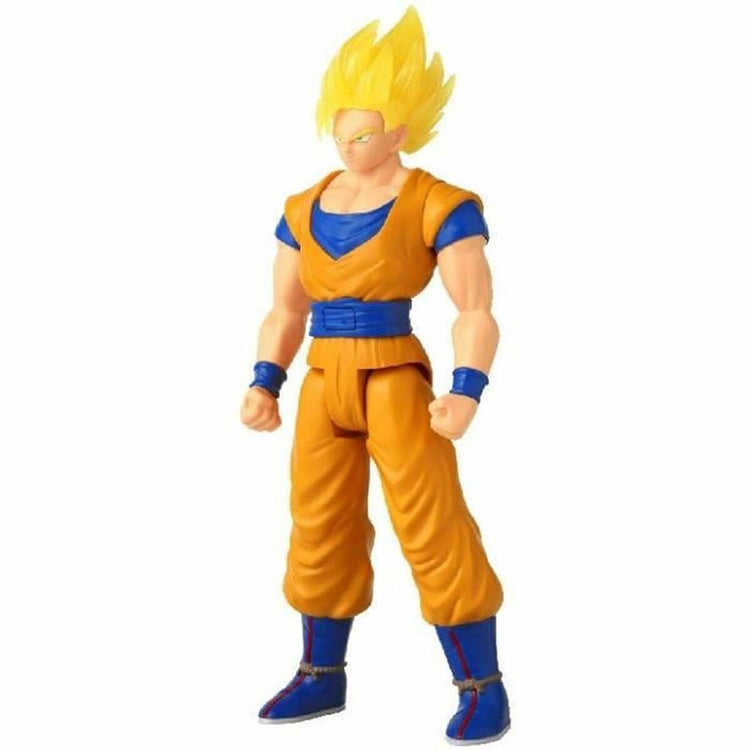 Bandai - dragon ball super - figurine géante limit breaker 30 cm - super saiyan 2 goku - dragon ball sous licence officielle - grande figurine sonore et lumineuse de goku étincelant - jouet enfant 4 ans et + - 38566