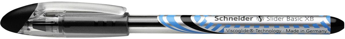 Schneider instruments d'écriture stylo roller schneider slider extra large noir | 10 pièces