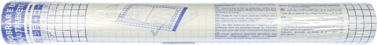 Film de couverture autocollant Kangaro Boeklon - 50 cm x 5 m - transparent - bk-5005ppnp50