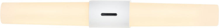 Nordlux helva applique double basic-ip44-module led-blanc