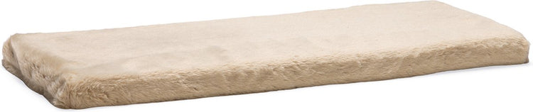 Beeztees moza - rebord de fenêtre mat - peluche - beige - 65x27x3 cm