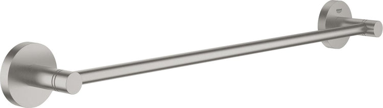 Porte-serviettes Grohe essentials - 450 mm - super acier (acier inoxydable)