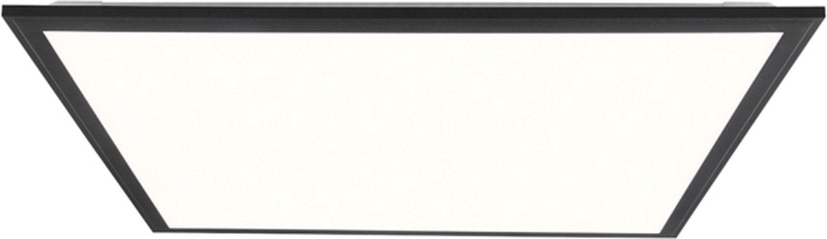 Brilliant Allie - plafonnier - LED 25w - couleurs RVB - incl. télécommande - noire