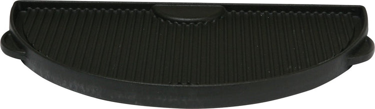 Grill guru grande plancha demi-lune en fonte 42 cm – plaque de grill pour grands et autres barbecues