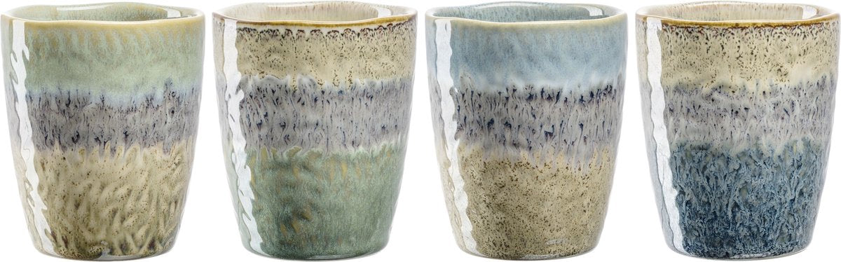 Leonardo matera tasse 300ml assorti matera - lot de 4