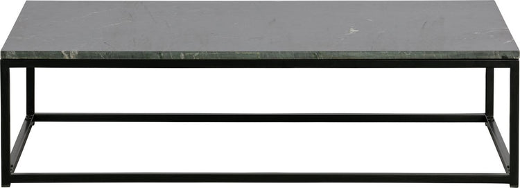 Table d'appoint Woood Mellow - marbre - noir - 32x120x60 cm