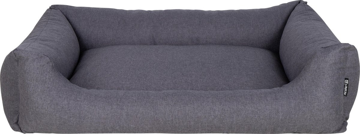 Lit box classique District 70 - lit pour chien - gris anthracite - l - 100 x 70 cm