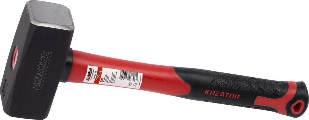 Marteau Kreator krt902104 - 2000g - manche en fibre de verre