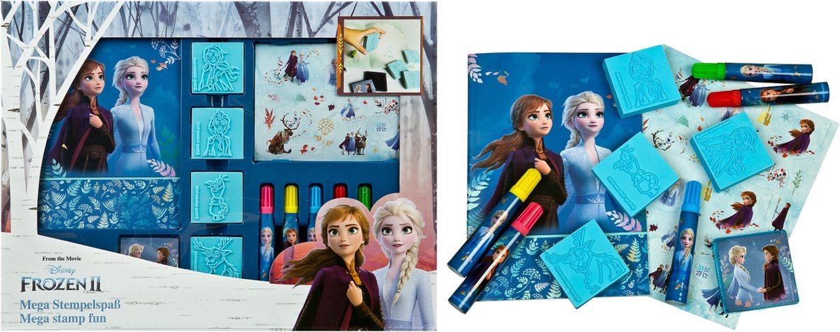 Sendcover Mega Stamping Color Set Frozen