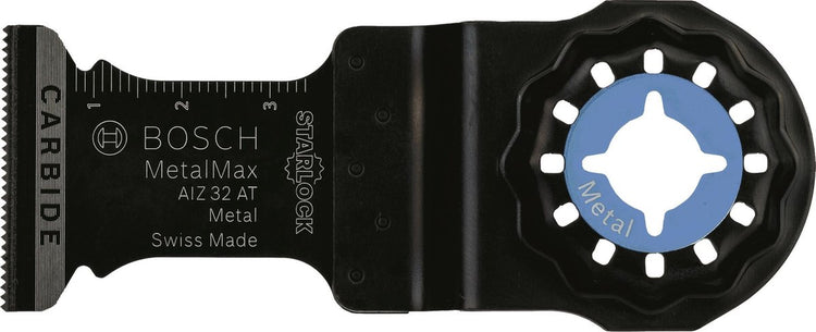 Bosch accessoires lame de scie plongeante carbure aiz 32 à métal - 2609256c65