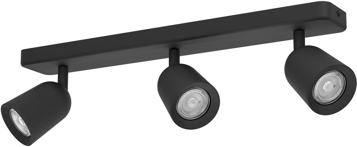 Spot Eglo camaldoli - gu10 - 52 cm - noir - inclinable