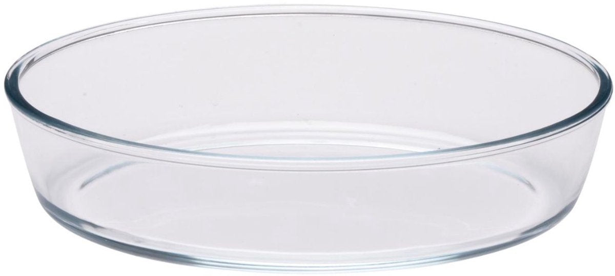 Plat de cuisson Alpina verre 1,6 l - plat de cuisson en verre 26x18x6 cm - passe au lave-vaisselle - passe au micro-ondes et au four - idéal pour les lasagnes, gratins et ragoûts