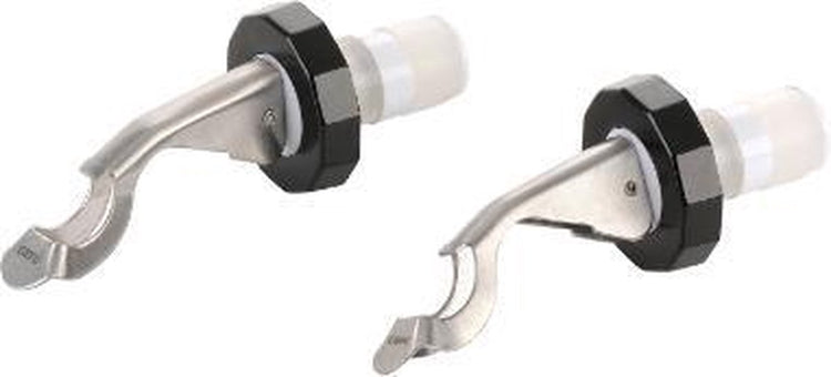 Bouchon de bouteille Gefu botelo - bouchon de vin hermétique - silicone en acier inoxydable