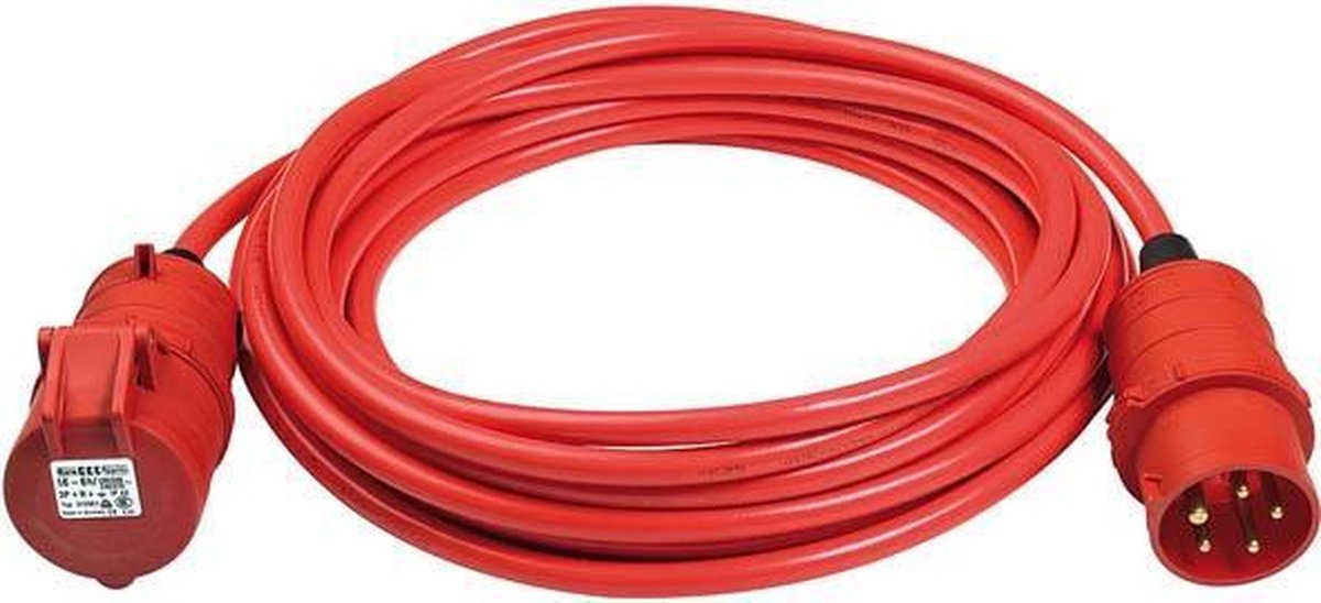 Brennerstuhl Bremaxx CEE Rallonge IP44 25 m Signal Rouge AT-N07V3V3-F 5G1.5