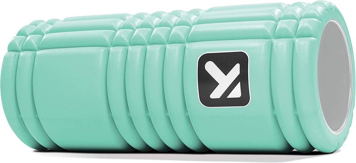 Triggerpoint - rouleau en mousse the grid 1.0 - 33 cm - menthe - mousse - rouleau de massage - yoga - pilates - fitness