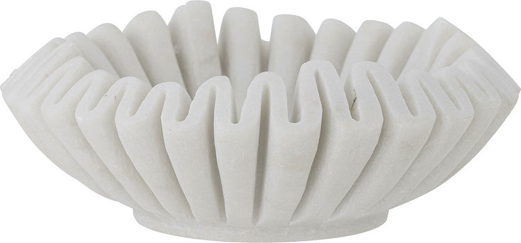 Bloomingville bol harmonia marbre blanc ø17,5 x 6 cm