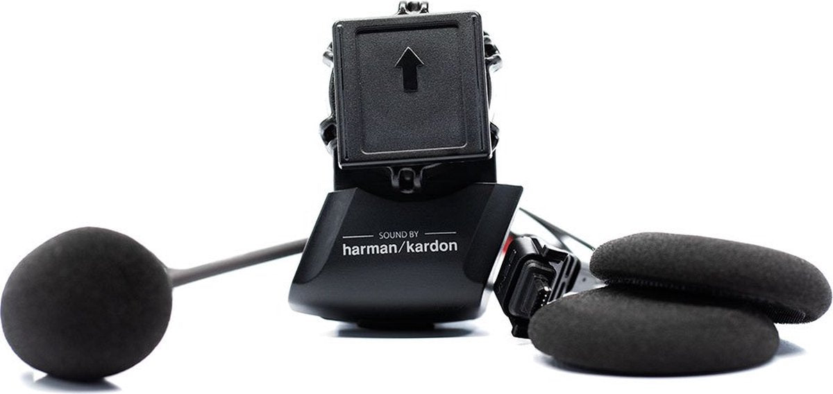 Sena universel harman kardon support interphone casque micro kit noir