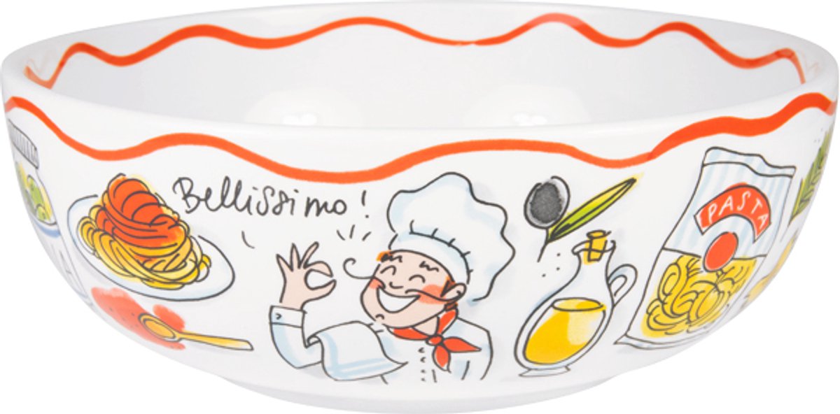 Blond Amsterdam, pâtes : bol à salade de pâtes