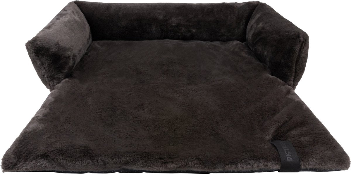 District 70 nuzzle - panier souple pour le canapé - grand : 85 x 75 cm - gris foncé