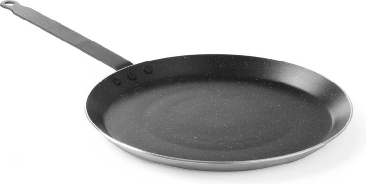Crêpière Hendi – aluminium – revêtement antiadhésif marbre – ø 280 mm – résistante à la chaleur jusqu'à 260°c
