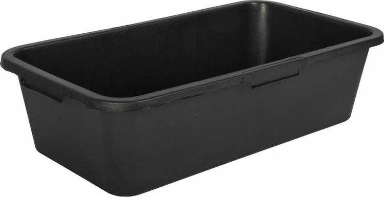 Outils Talen – bac à maçonnerie – bac à mortier – plastique 100% recyclé – rectangle – 40 litres – respectueux de l'environnement