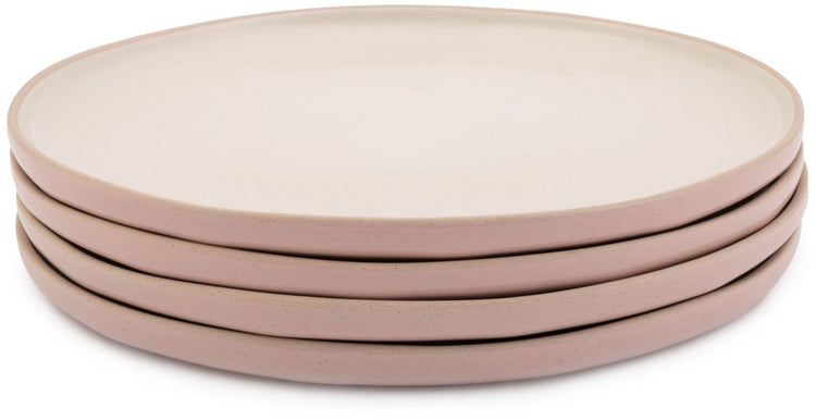Jamie oliver perfect plates assiettes plates, set de 4 pièces, céramique, rose, 27 cm - | grand amour