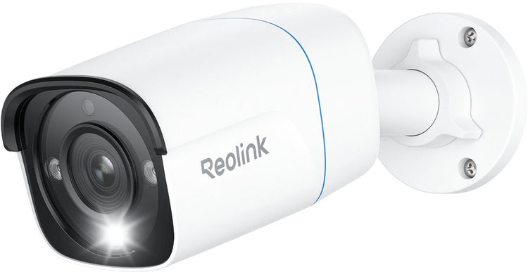 Caméra de sécurité Reolink POE P330 - 8MP UHD - alertes bidirectionnelles intelligentes - vision nocturne couleur 4K - carte microSD jusqu'à 512 Go - 1 pack