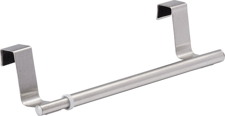 Wenko porte-serviettes extensible pour porte de cuisine 22-35cm en acier inoxydable - suspendu sans perçage - télescopique - porte-serviettes de cuisine télescopique