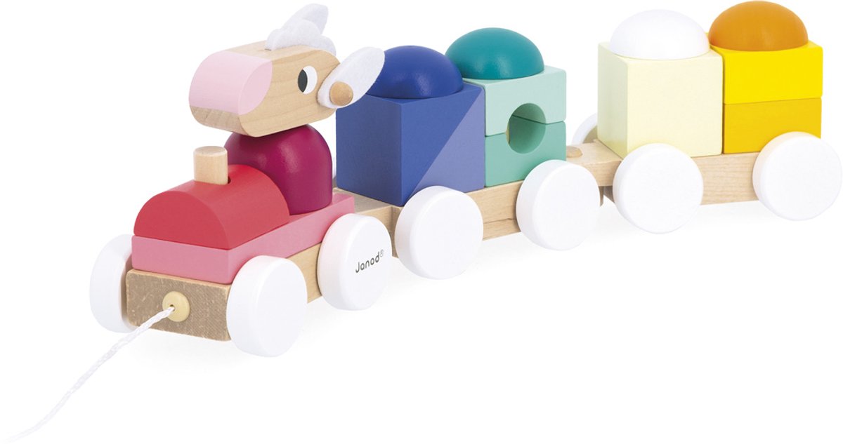 Janod - zigolos - train bloc avec moutons