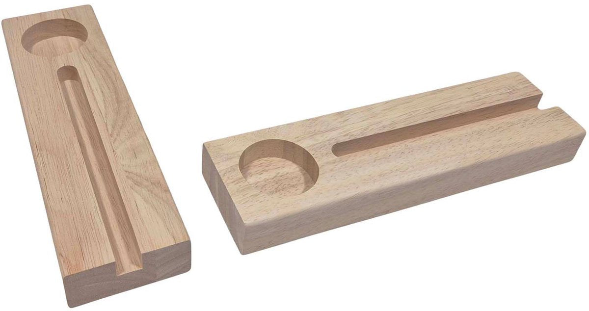 Porte-carreaux en bois Playwood avec photophore