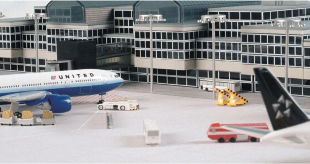 Herpa flughafen set de base 1