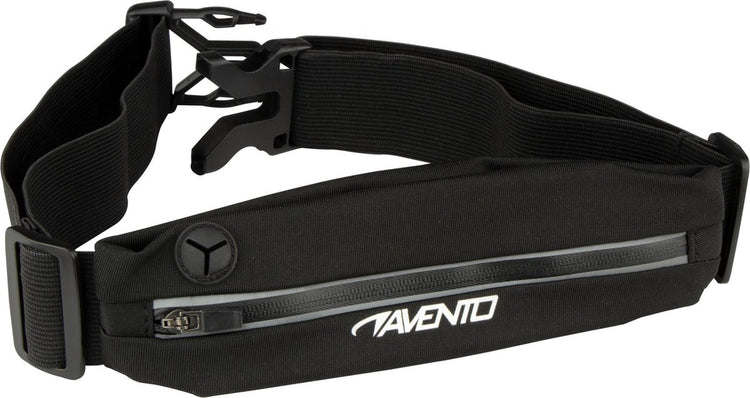 Avento - sac banane de sport - ceinture de course - noir