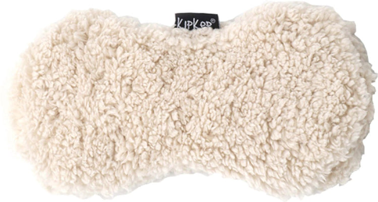 Coussin chauffant Kipkep Woller - Sable en peluche - Soulage les crampes d'estomac - Apporte la paix à l'anxiété - Pouf