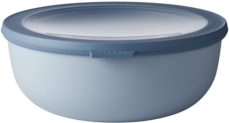 Mepal - récipient alimentaire multi-bols cirqula - 2250 ml - rond - bleu nordique