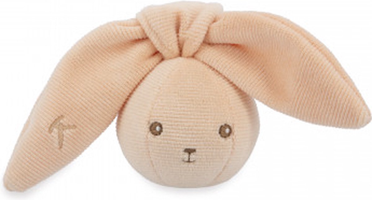 Kaloo - hochet lapin - couleur pêche