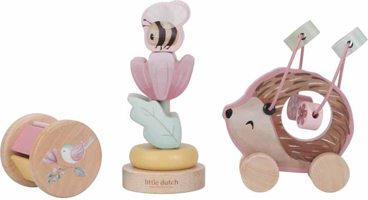 Little Dutch LD coffret cadeau jardin féérique rosier en bois