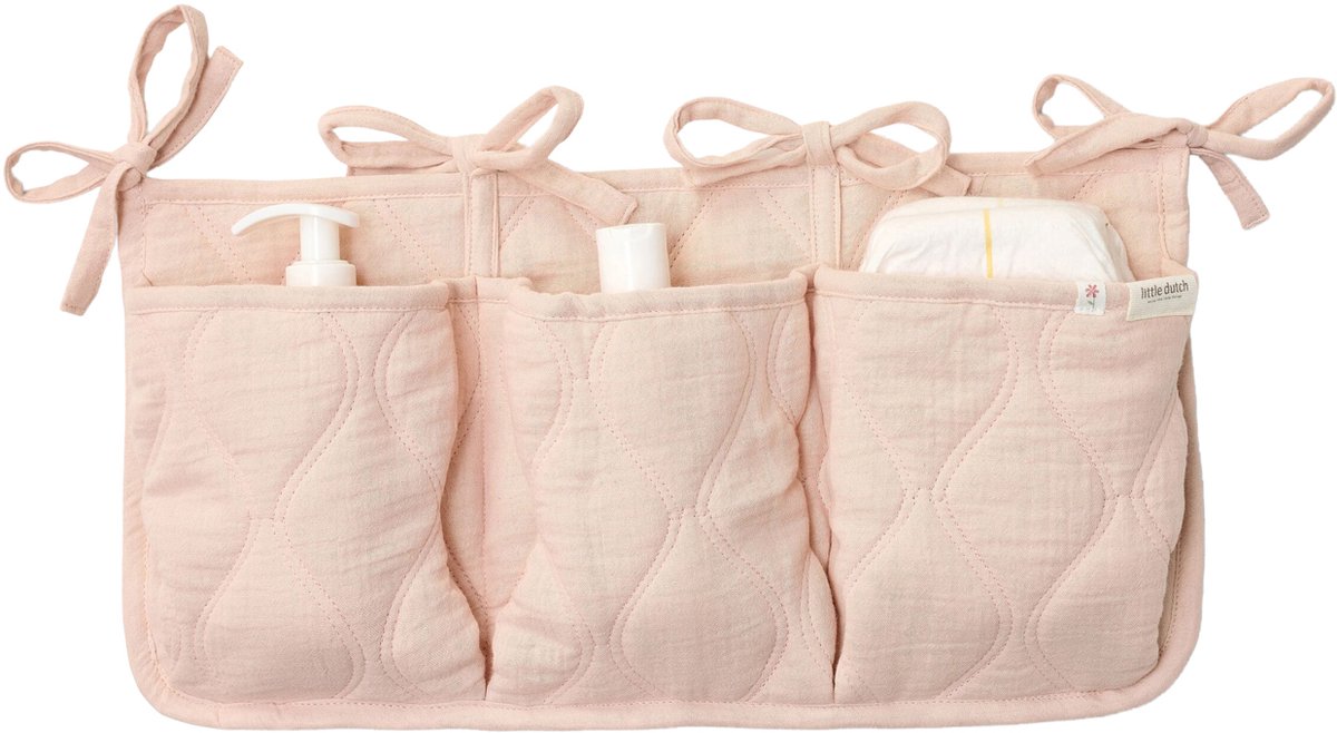 Boîte de rangement Little Dutch - rose - essentiels