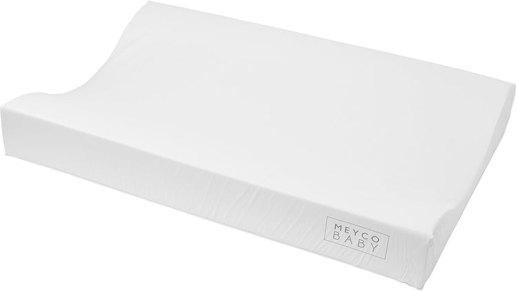 Matelas à langer Meyco baby uni - blanc - 50x70cm