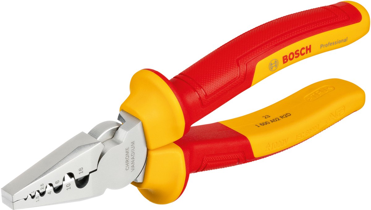 Pince à sertir Bosch Professional VDE - 180 mm